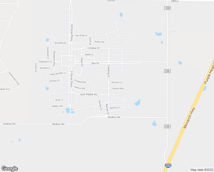 map of restaurants, bars, coffee shops, grocery stores, and more near 2413 Rooster Lane in Northlake