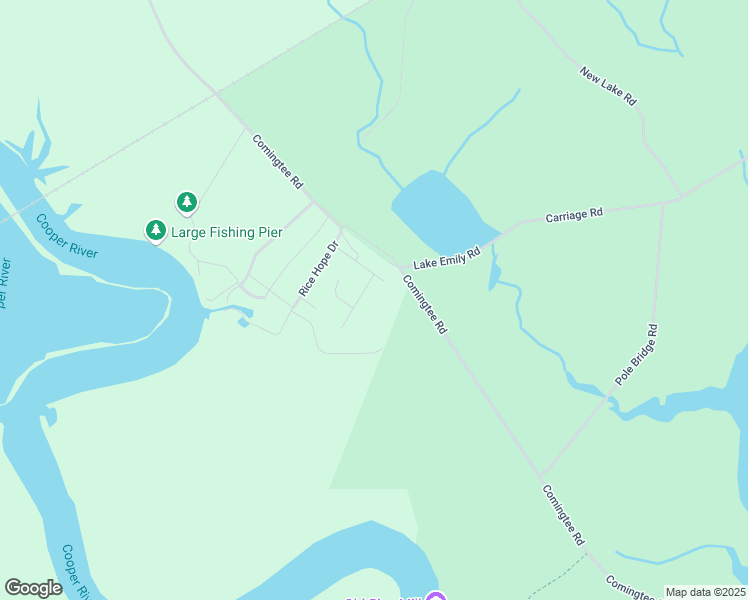 map of restaurants, bars, coffee shops, grocery stores, and more near 211 Osprey Drive in Moncks Corner