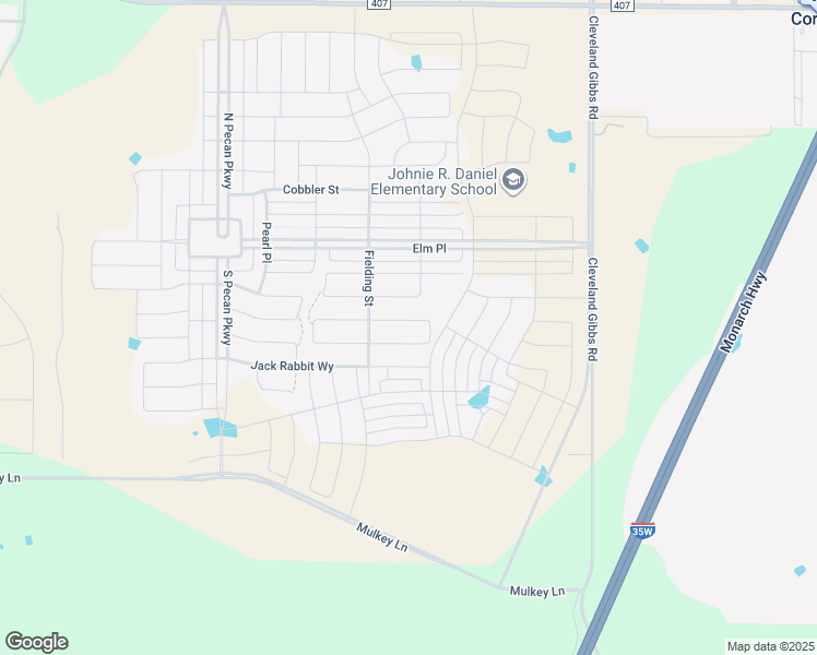 map of restaurants, bars, coffee shops, grocery stores, and more near 2322 Rooster Lane in Northlake