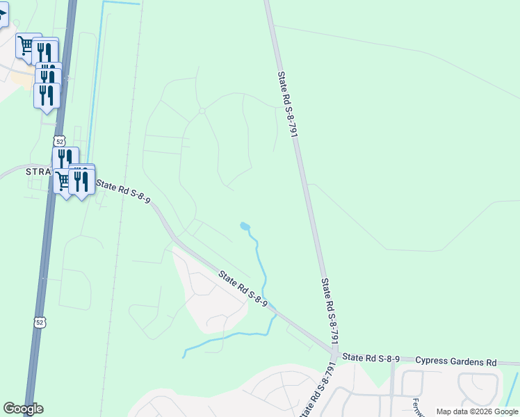 map of restaurants, bars, coffee shops, grocery stores, and more near 2455 Old Fort Road in Moncks Corner