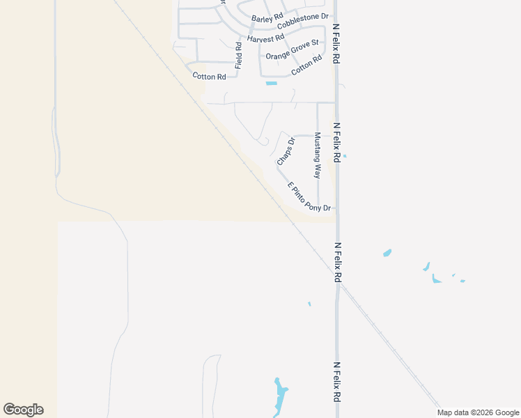 map of restaurants, bars, coffee shops, grocery stores, and more near 9985 E Pinto Pony Dr in Florence