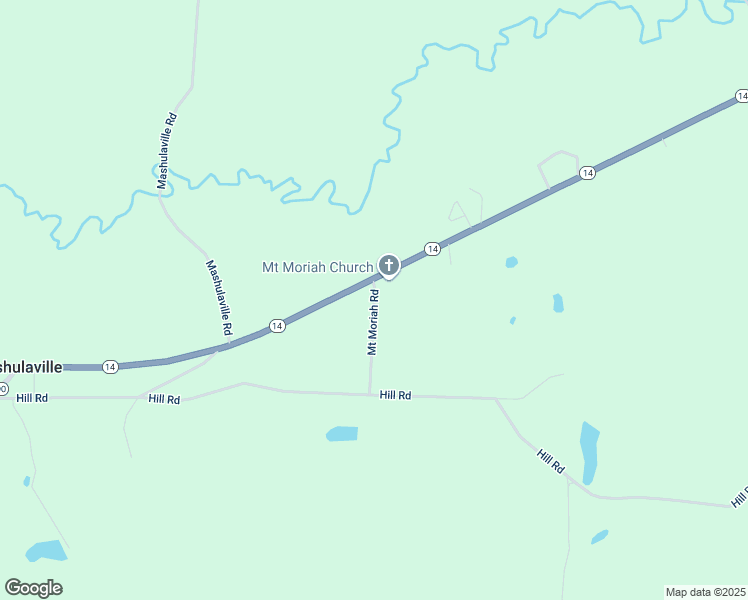 map of restaurants, bars, coffee shops, grocery stores, and more near Hill Road in Noxubee County