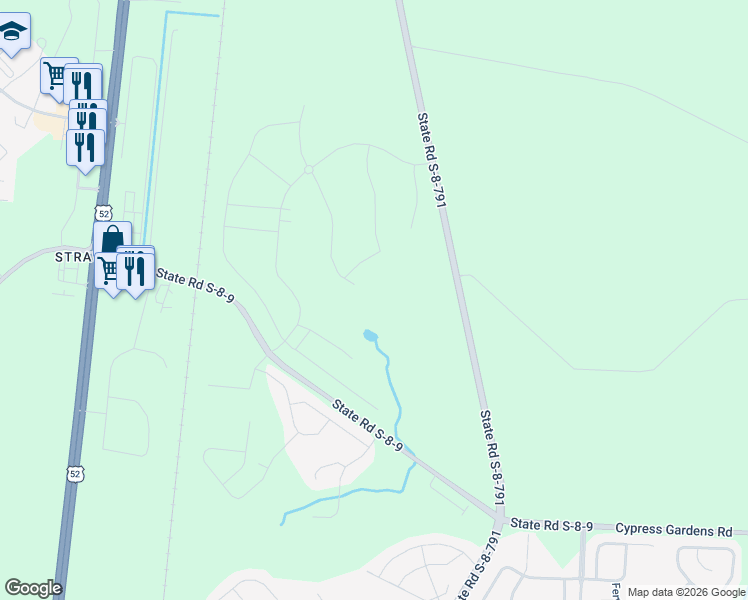 map of restaurants, bars, coffee shops, grocery stores, and more near 2455 Old Fort Road in Moncks Corner