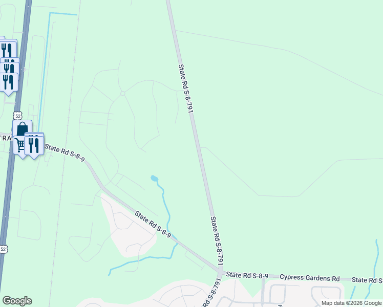 map of restaurants, bars, coffee shops, grocery stores, and more near 2447 Old Fort Road in Moncks Corner