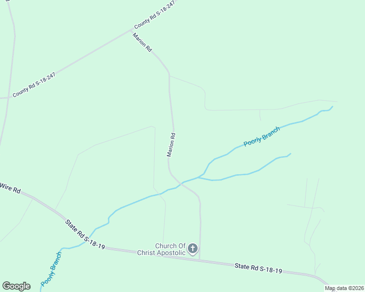 map of restaurants, bars, coffee shops, grocery stores, and more near 317 Marion Road in Dorchester County