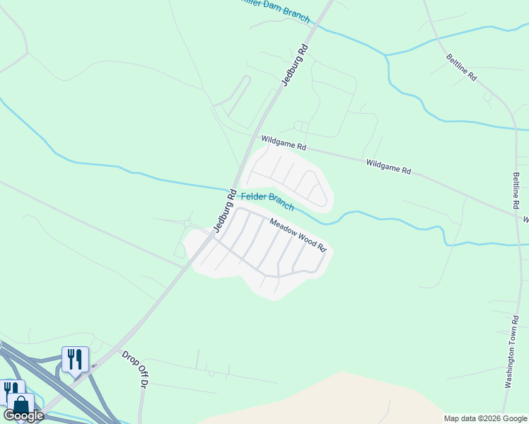 map of restaurants, bars, coffee shops, grocery stores, and more near 223 Meadow Wood Road in Summerville