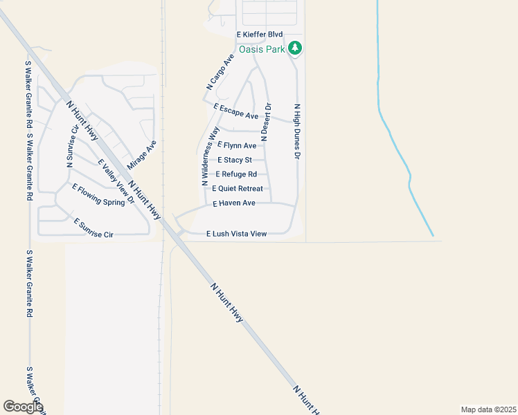 map of restaurants, bars, coffee shops, grocery stores, and more near 6782 East Haven Avenue in Florence