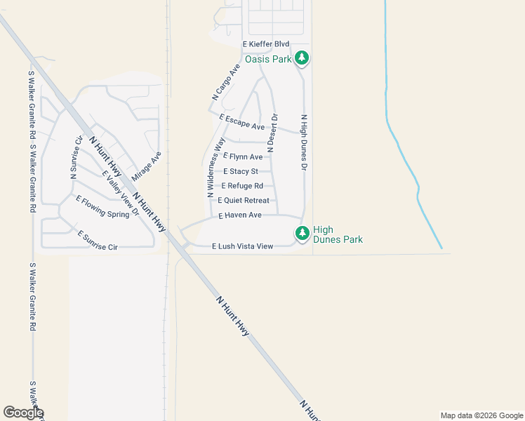 map of restaurants, bars, coffee shops, grocery stores, and more near 6782 East Haven Avenue in Florence