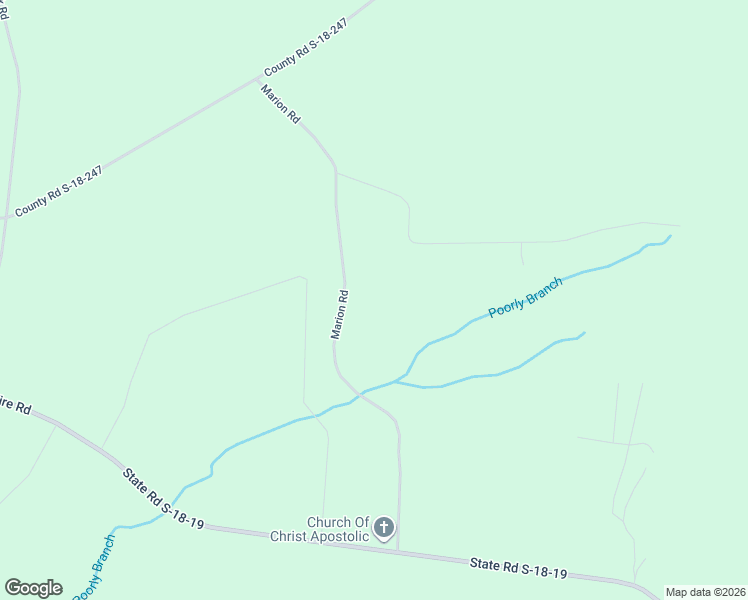 map of restaurants, bars, coffee shops, grocery stores, and more near 317 Marion Road in Dorchester County