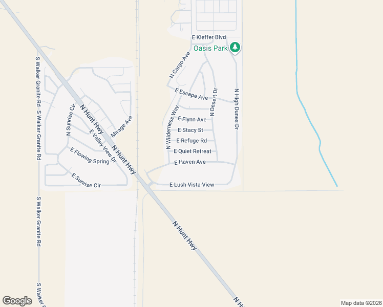 map of restaurants, bars, coffee shops, grocery stores, and more near 6642 East Haven Avenue in Florence