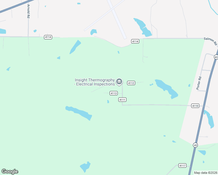 map of restaurants, bars, coffee shops, grocery stores, and more near County Road 4111 in Atlanta