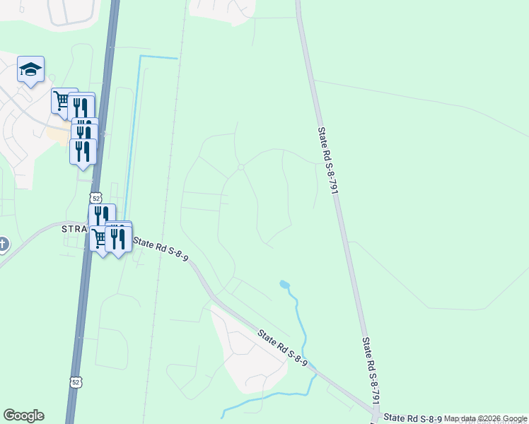 map of restaurants, bars, coffee shops, grocery stores, and more near Old Fort Road in Moncks Corner