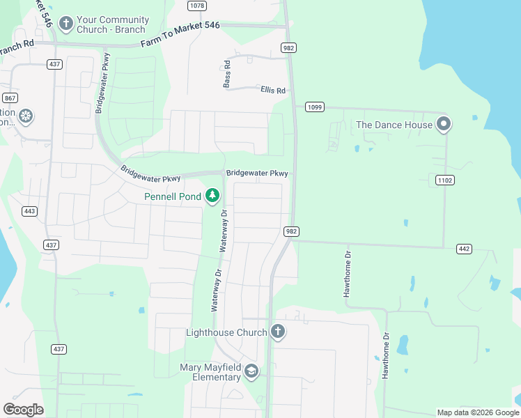 map of restaurants, bars, coffee shops, grocery stores, and more near 5550-5798 Farm to Market Road 982 in Princeton
