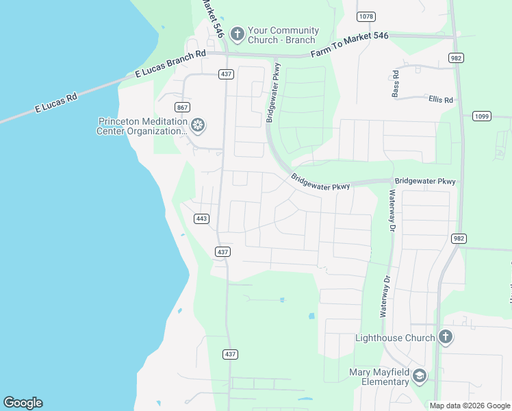 map of restaurants, bars, coffee shops, grocery stores, and more near 5328 Vinebrooke Way in Princeton