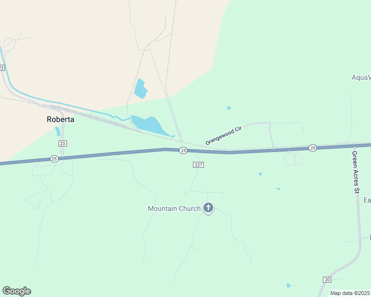 map of restaurants, bars, coffee shops, grocery stores, and more near 8039 Alabama 25 in Calera