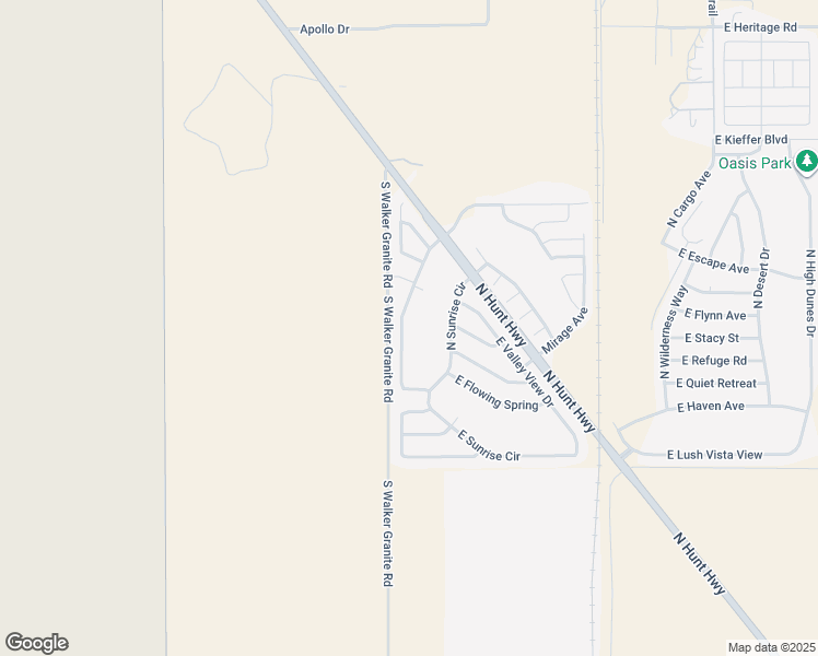 map of restaurants, bars, coffee shops, grocery stores, and more near 24033 North Oasis Boulevard in Florence
