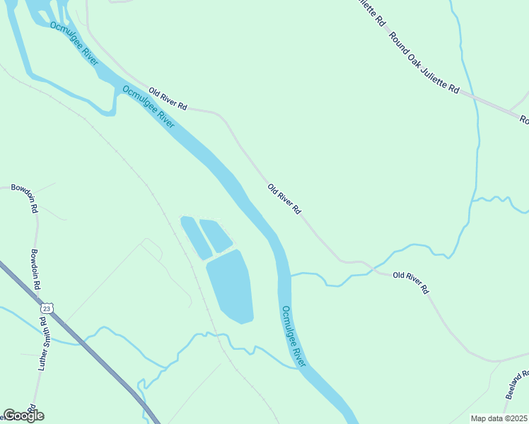 map of restaurants, bars, coffee shops, grocery stores, and more near 135-239 Old River Road in Juliette