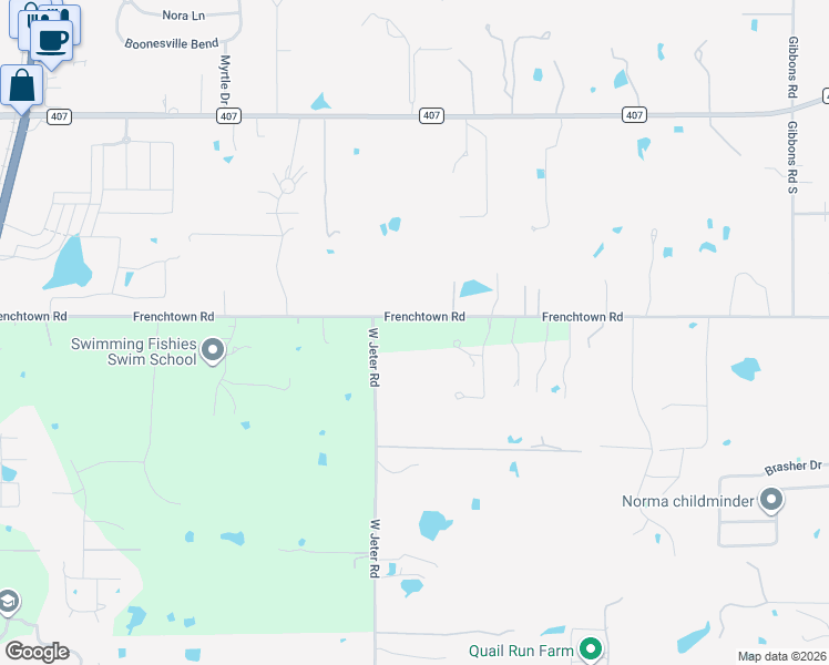 map of restaurants, bars, coffee shops, grocery stores, and more near 730 Frenchtown Road in Argyle