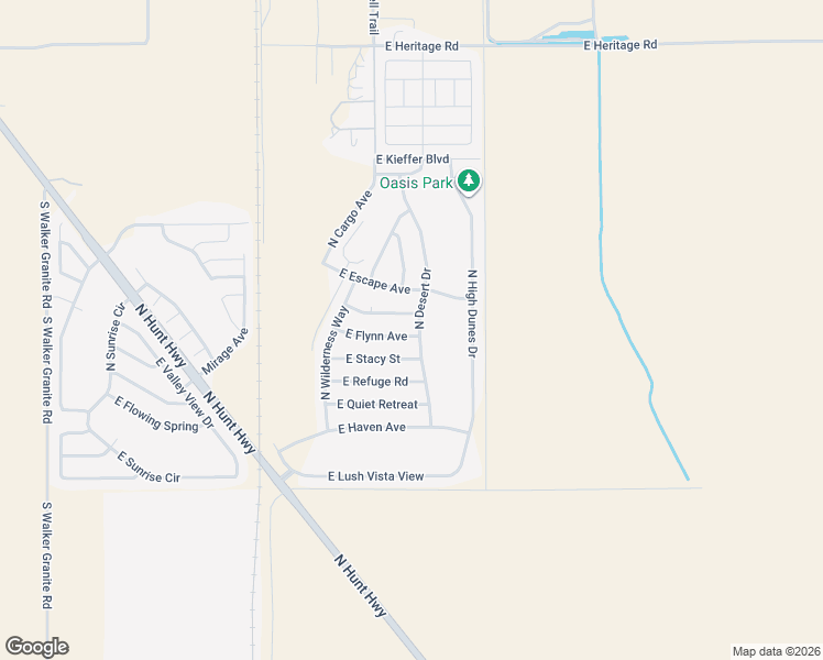 map of restaurants, bars, coffee shops, grocery stores, and more near 6790 East Flynn Avenue in Florence