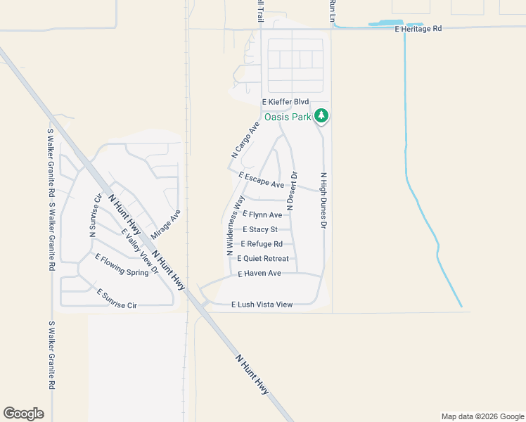 map of restaurants, bars, coffee shops, grocery stores, and more near 6642 East Flynn Avenue in Florence