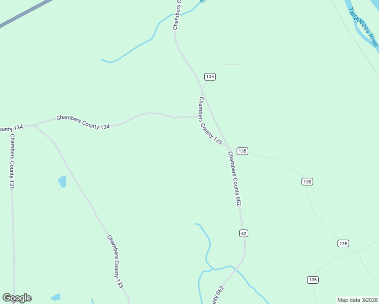 map of restaurants, bars, coffee shops, grocery stores, and more near 1471 County Road 135 in Wadley