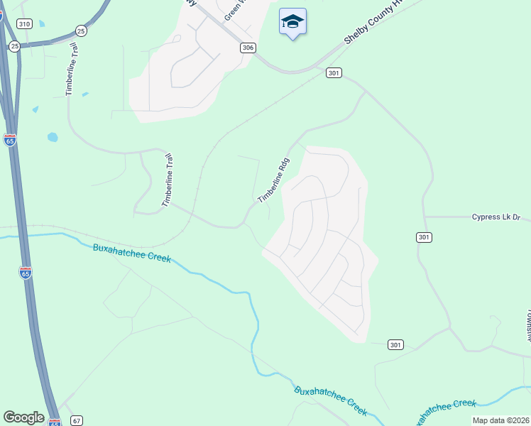 map of restaurants, bars, coffee shops, grocery stores, and more near 1031 Merion Drive in Calera