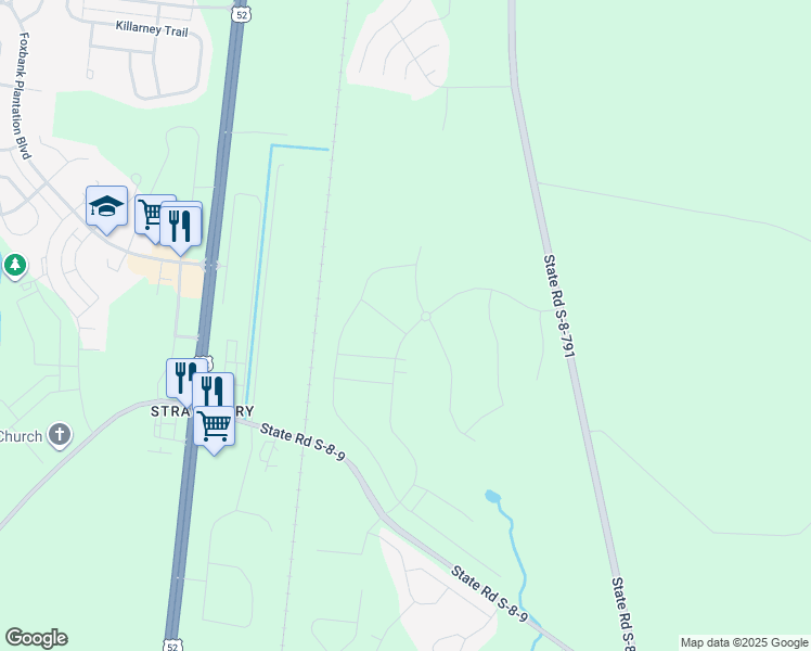 map of restaurants, bars, coffee shops, grocery stores, and more near 1604 Cypress Gardens Road in Moncks Corner