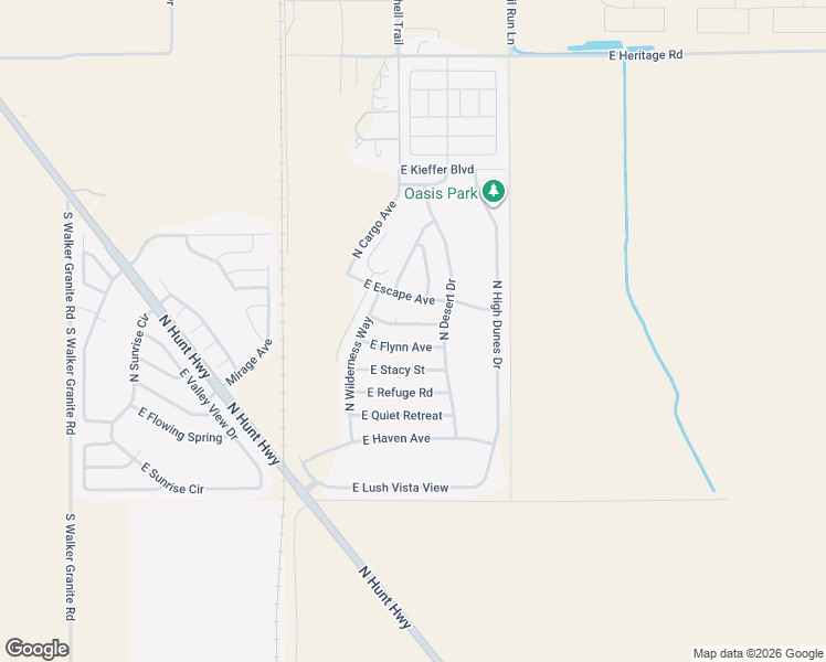 map of restaurants, bars, coffee shops, grocery stores, and more near 6642 East Flynn Avenue in Florence