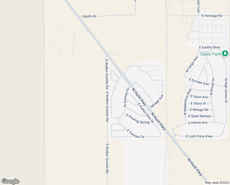 map of restaurants, bars, coffee shops, grocery stores, and more near 24033 North Oasis Boulevard in Florence