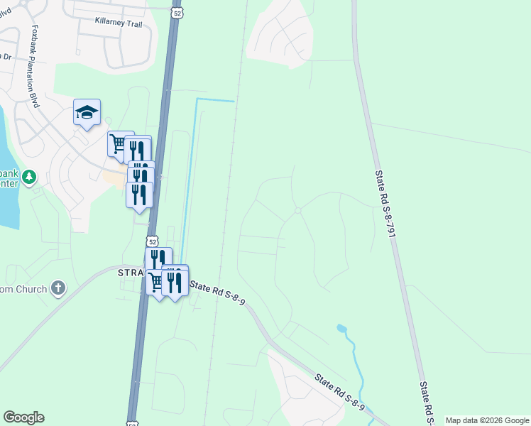 map of restaurants, bars, coffee shops, grocery stores, and more near 1604 Cypress Gardens Road in Moncks Corner