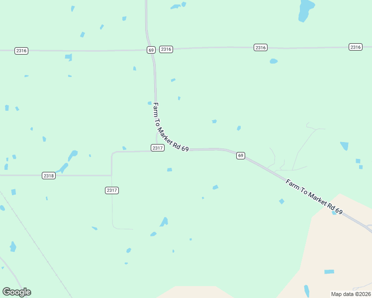 map of restaurants, bars, coffee shops, grocery stores, and more near 3636 Farm To Market Road 69 in Como