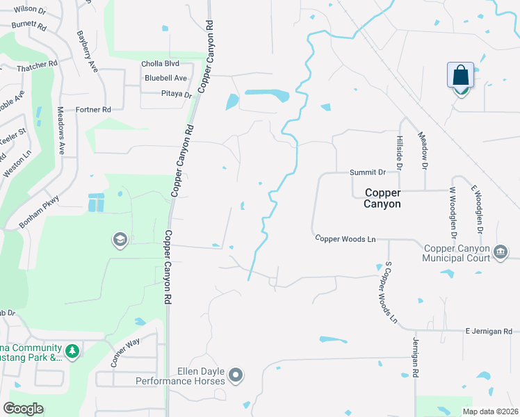 map of restaurants, bars, coffee shops, grocery stores, and more near 980 Ranch Road in Argyle