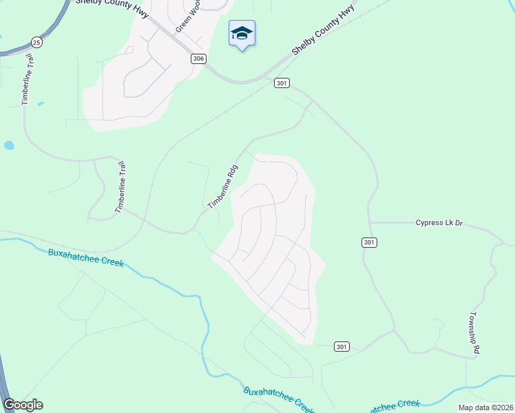 map of restaurants, bars, coffee shops, grocery stores, and more near 1081 Merion Drive in Calera