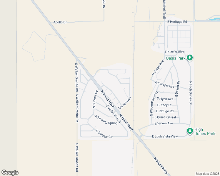 map of restaurants, bars, coffee shops, grocery stores, and more near 23829 North Desert Agave Street in Florence