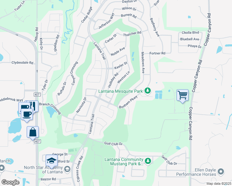 map of restaurants, bars, coffee shops, grocery stores, and more near 8660 Weston Lane in Lantana