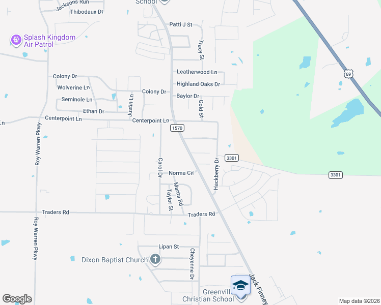 map of restaurants, bars, coffee shops, grocery stores, and more near 2027 Fairway Street in Greenville