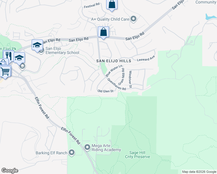 map of restaurants, bars, coffee shops, grocery stores, and more near 928 Tularosa Lane in San Marcos