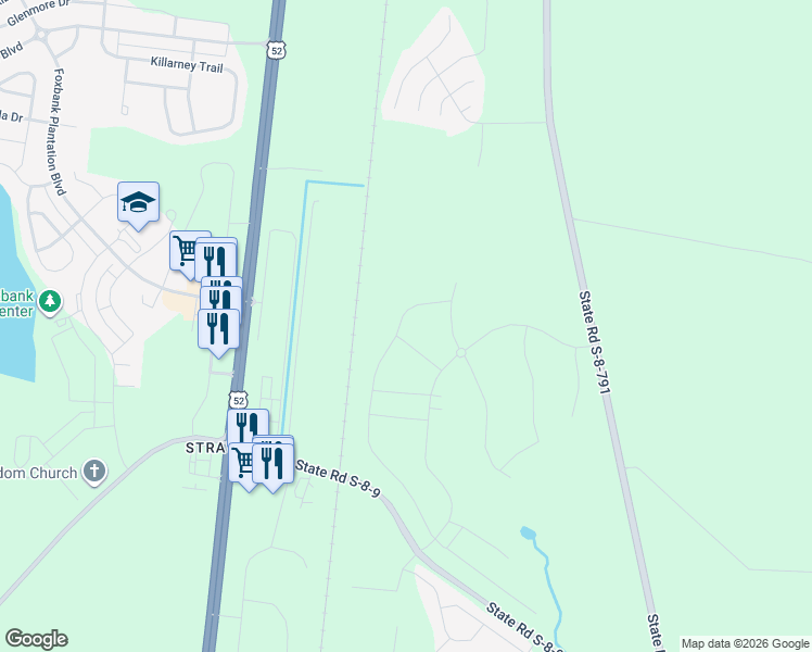 map of restaurants, bars, coffee shops, grocery stores, and more near in Moncks Corner