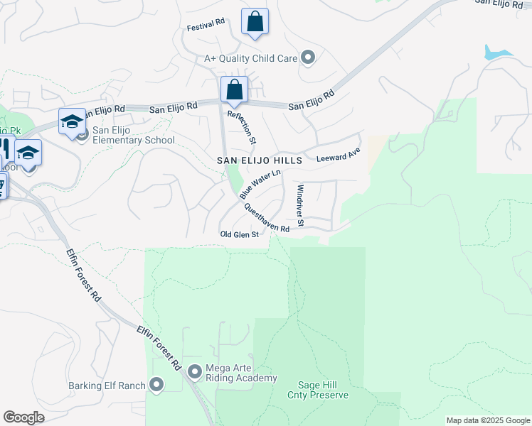 map of restaurants, bars, coffee shops, grocery stores, and more near 1785 Grain Mill Road in San Marcos