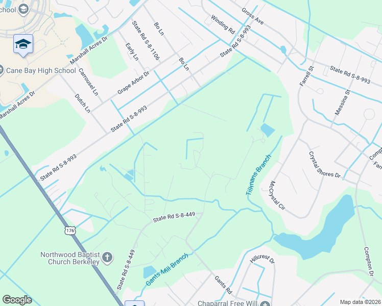 map of restaurants, bars, coffee shops, grocery stores, and more near 525 Wancy Circle in Summerville