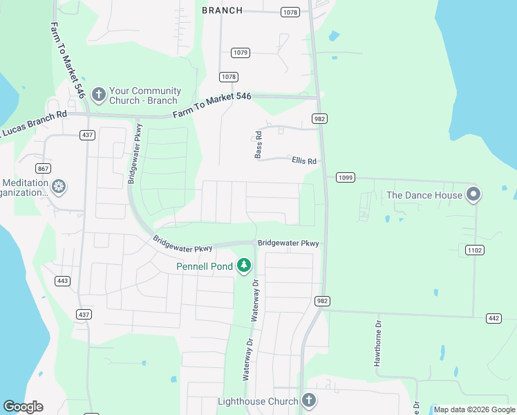 map of restaurants, bars, coffee shops, grocery stores, and more near 5499 Bass Road in Princeton