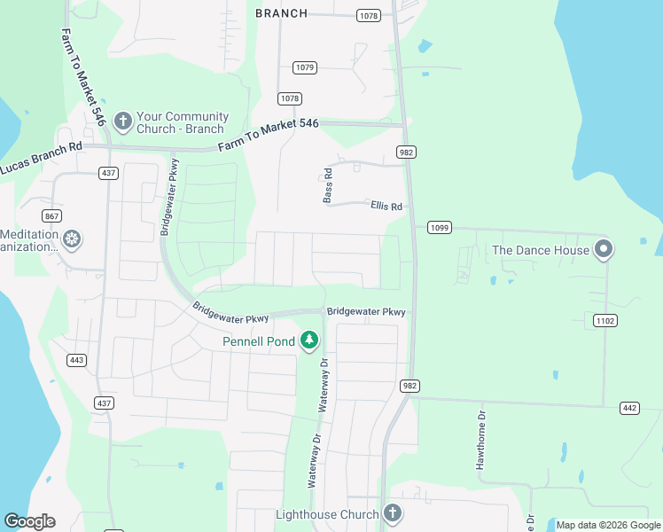 map of restaurants, bars, coffee shops, grocery stores, and more near 5499 Bass Road in Princeton