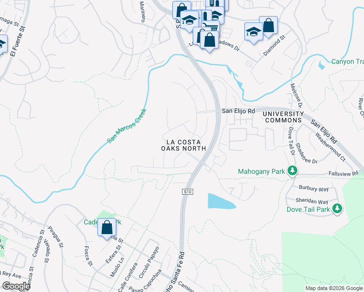 map of restaurants, bars, coffee shops, grocery stores, and more near 7149 Sitio Corazon in Carlsbad