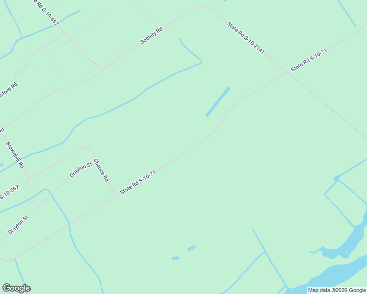 map of restaurants, bars, coffee shops, grocery stores, and more near 736 Dupre Road in McClellanville