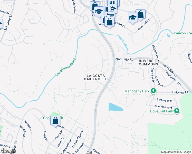 map of restaurants, bars, coffee shops, grocery stores, and more near 7149 Sitio Corazon in Carlsbad