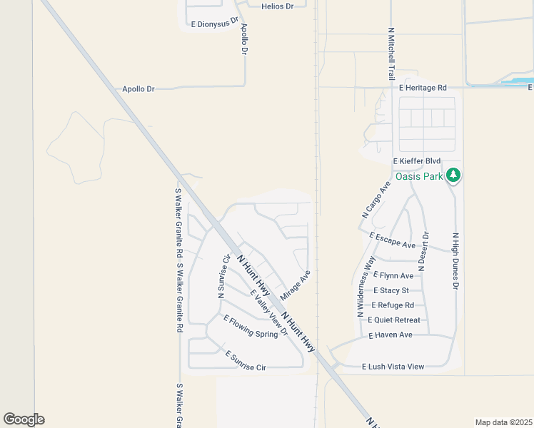 map of restaurants, bars, coffee shops, grocery stores, and more near 24021 North Brittlebush Way in Florence
