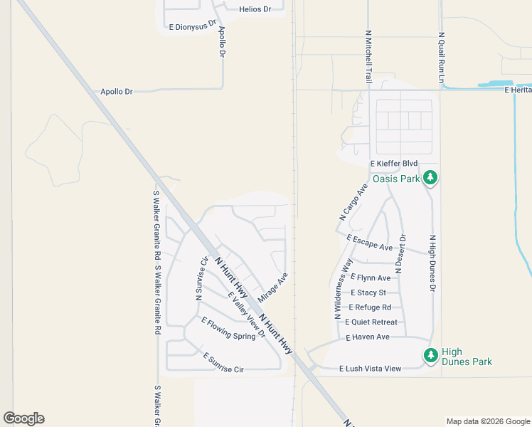 map of restaurants, bars, coffee shops, grocery stores, and more near 6089 East Sotol Drive in Florence