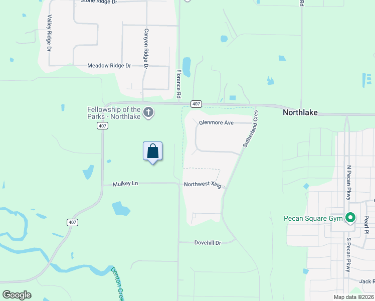 map of restaurants, bars, coffee shops, grocery stores, and more near 3408 Glenmore Avenue in Northlake