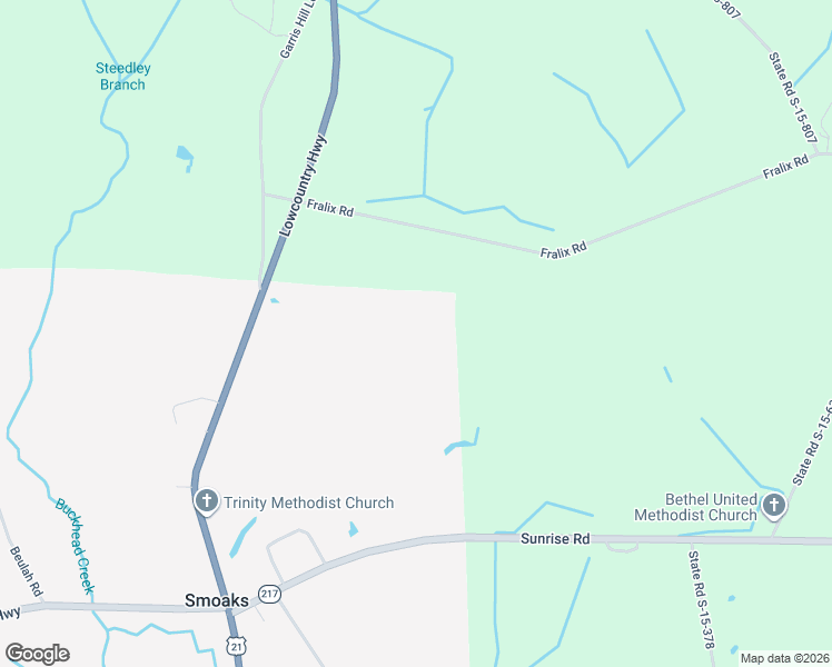 map of restaurants, bars, coffee shops, grocery stores, and more near 336 Fralix Road in Smoaks