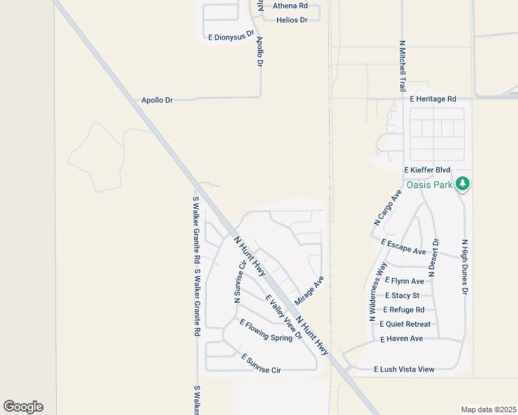 map of restaurants, bars, coffee shops, grocery stores, and more near 5818 East Oasis Boulevard in Florence